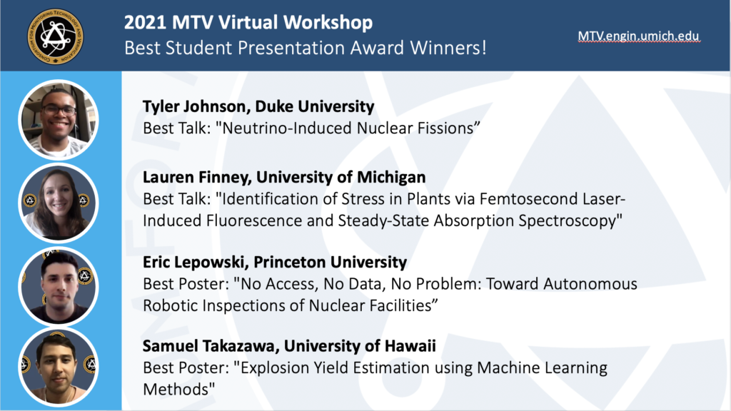 2021 MTV Virtual Workshop Student Awards graphic