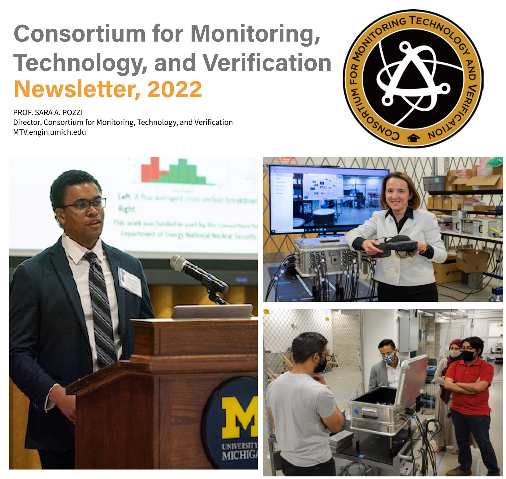 Consortium for Monitoring, Technology, and Verification Newsletter cover